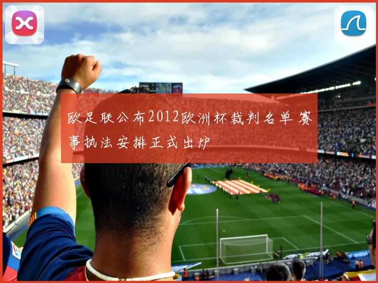欧足联公布2012欧洲杯裁判名单 赛事执法安排正式出炉